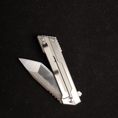 MASALONG Military Survival Hunting Camping Outdoor Utility Tactical Knife in Stainless Steel