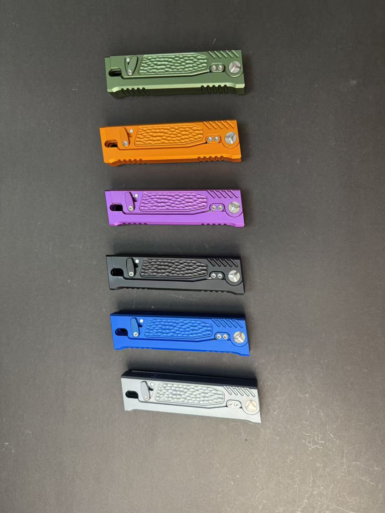 New product launch pre-sale,Masalong kni266 gravity knife, surface anodized aluminum alloy handle, 2-in-1, dual blade dual-use