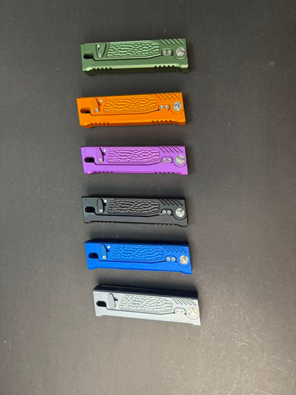 New product launch pre-sale,Masalong kni266 gravity knife, surface anodized aluminum alloy handle, 2-in-1, dual blade dual-use