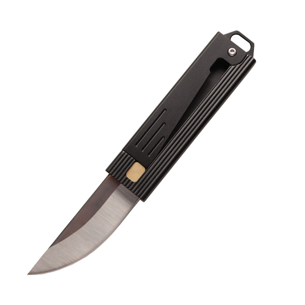 MASALONG D2 steel gravity knife, sharp mechanical knife, portable keychain, unboxing knife, self-defense kni271
