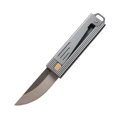MASALONG D2 steel gravity knife, sharp mechanical knife, portable keychain, unboxing knife, self-defense kni271