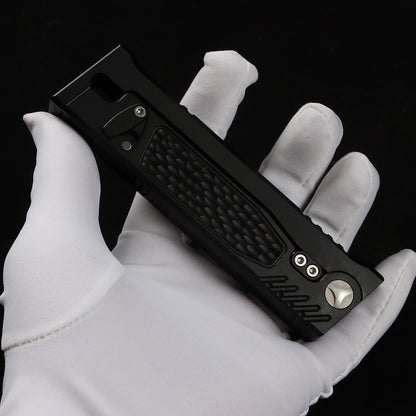 New product launch pre-sale,Masalong kni275 gravity knife, surface anodized aluminum alloy handle, 2-in-1, dual blade dual-use