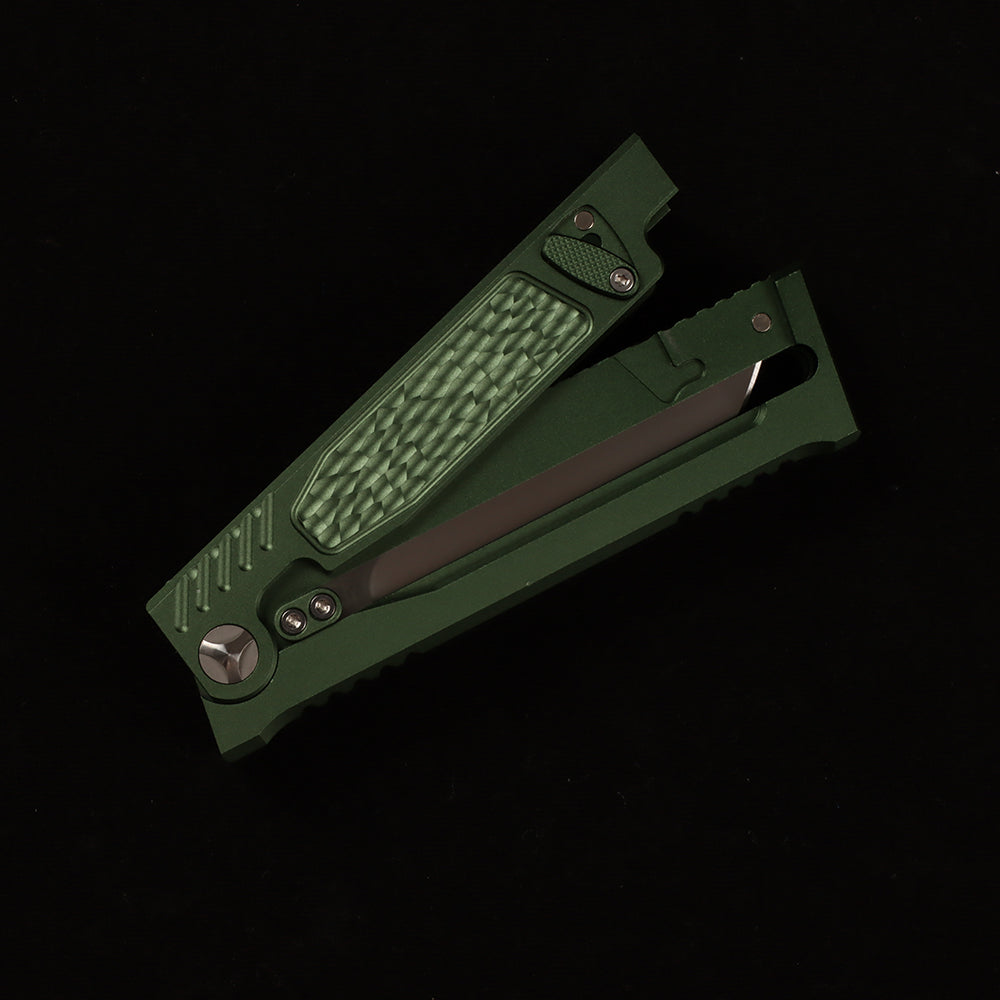 New product launch pre-sale,Masalong kni275 gravity knife, surface anodized aluminum alloy handle, 2-in-1, dual blade dual-use