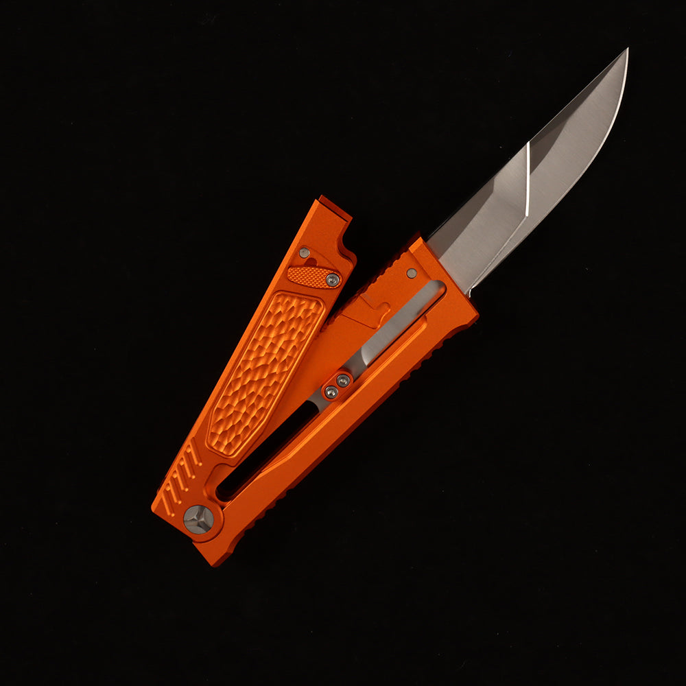 New product launch pre-sale,Masalong kni275 gravity knife, surface anodized aluminum alloy handle, 2-in-1, dual blade dual-use