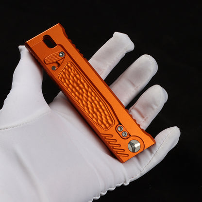 New product launch pre-sale,Masalong kni275 gravity knife, surface anodized aluminum alloy handle, 2-in-1, dual blade dual-use