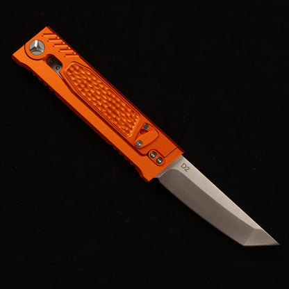 New product launch pre-sale,Masalong kni275 gravity knife, surface anodized aluminum alloy handle, 2-in-1, dual blade dual-use