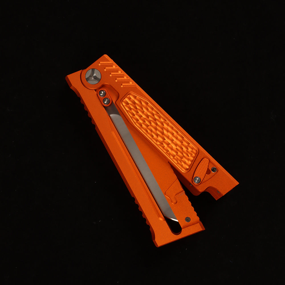 New product launch pre-sale,Masalong kni275 gravity knife, surface anodized aluminum alloy handle, 2-in-1, dual blade dual-use