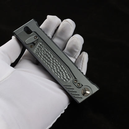 New product launch pre-sale,Masalong kni275 gravity knife, surface anodized aluminum alloy handle, 2-in-1, dual blade dual-use