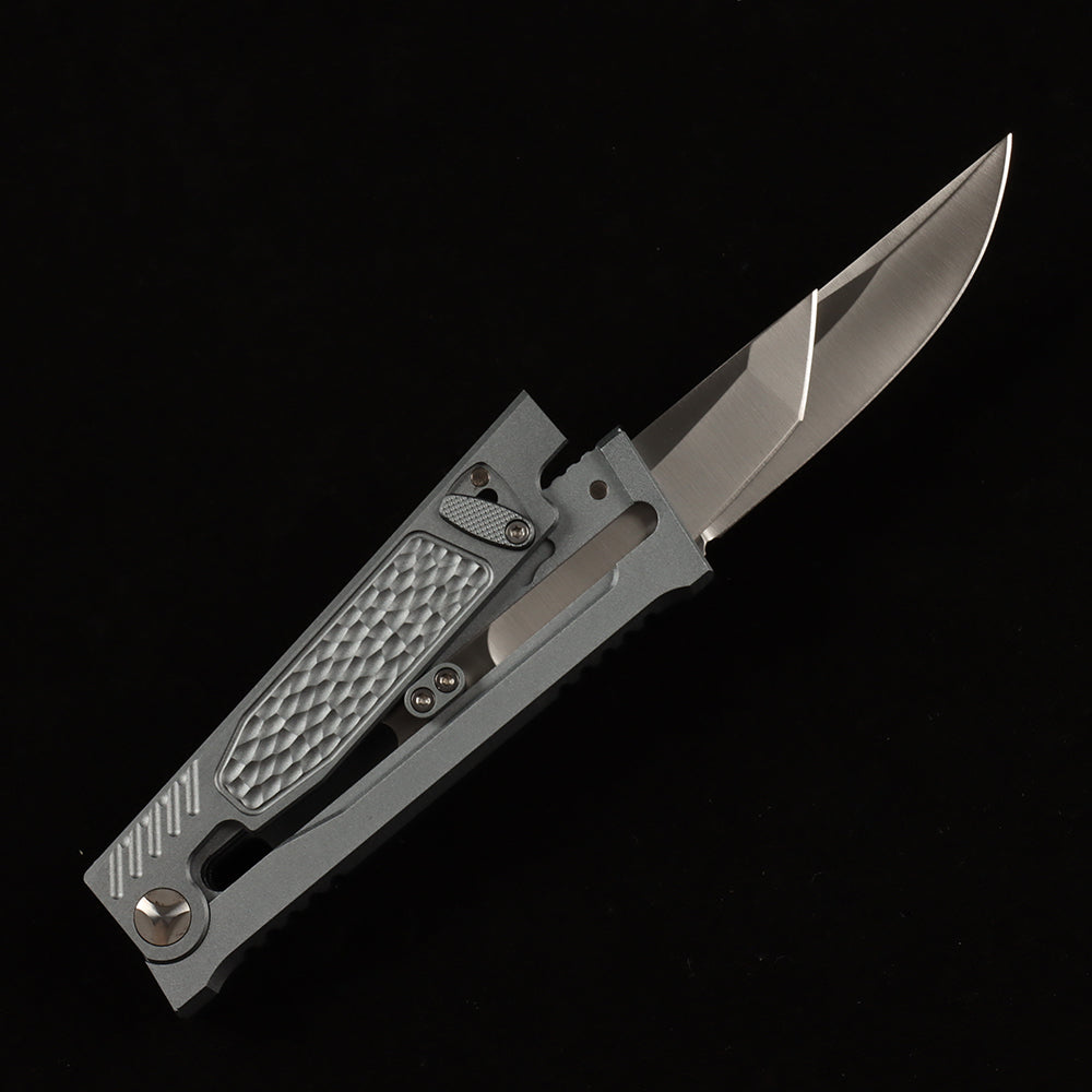 New product launch pre-sale,Masalong kni275 gravity knife, surface anodized aluminum alloy handle, 2-in-1, dual blade dual-use