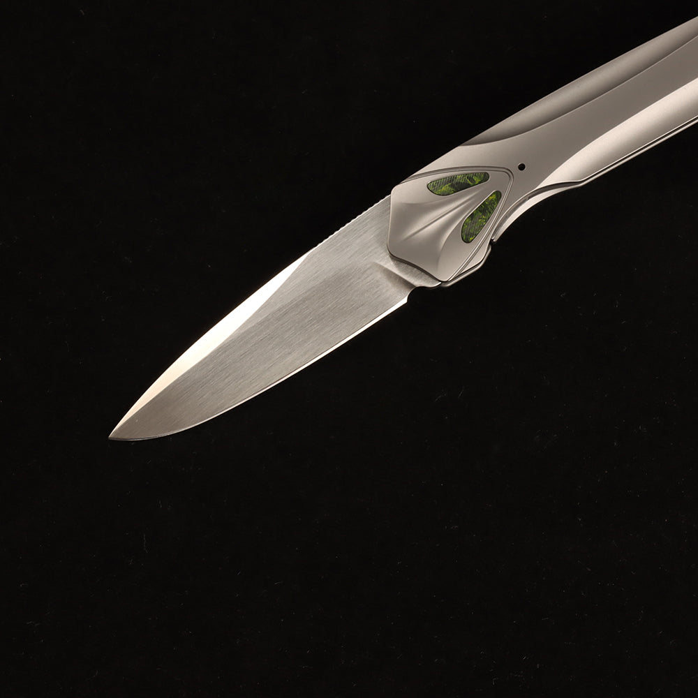 Masalong ET series folding knife, VG10 blade, titanium alloy handle, suitable for camping, outdoor, collectors, gift giving kni278