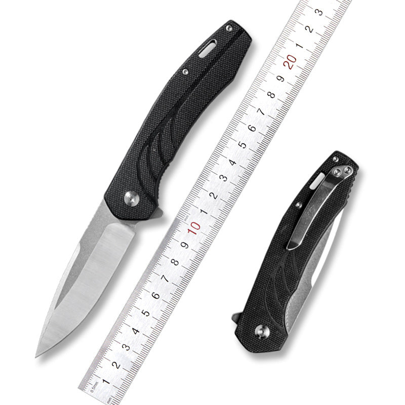 MASALONG kni288 Professional Outdoor Folding Tool - Durable D2 Steel knife Compact Gear for Hiking, Fishing and Camping