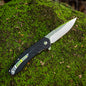 MASALONG kni288 Professional Outdoor Folding Tool - Durable D2 Steel knife Compact Gear for Hiking, Fishing and Camping