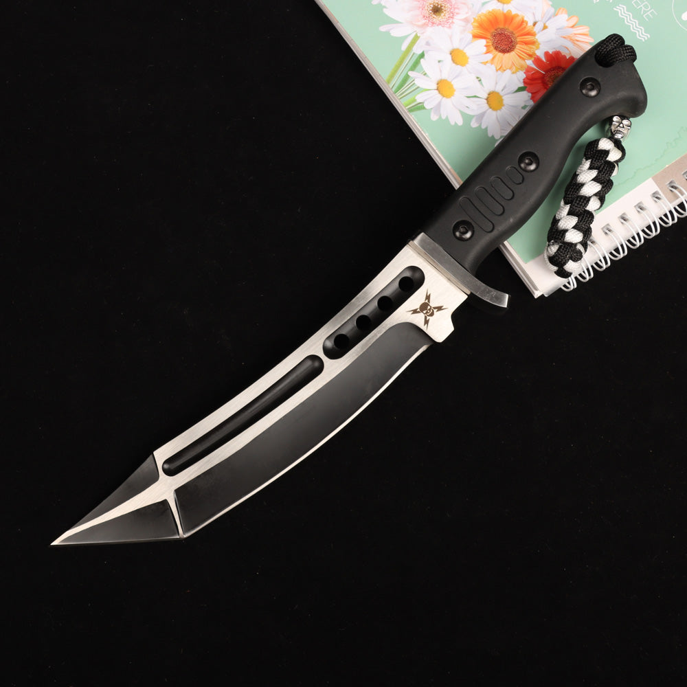 Skull Emblem, Collector's Knife, Long Straight Knife（Second-hand inventory collectible knives)