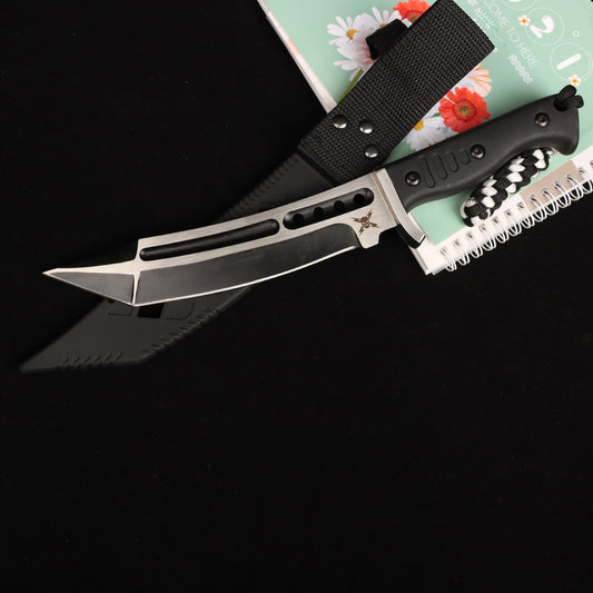 Skull Emblem, Collector's Knife, Long Straight Knife（Second-hand inventory collectible knives)