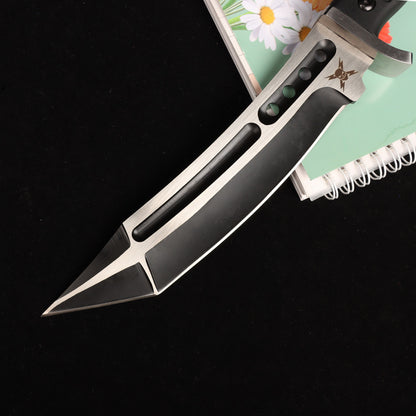 Skull Emblem, Collector's Knife, Long Straight Knife（Second-hand inventory collectible knives)