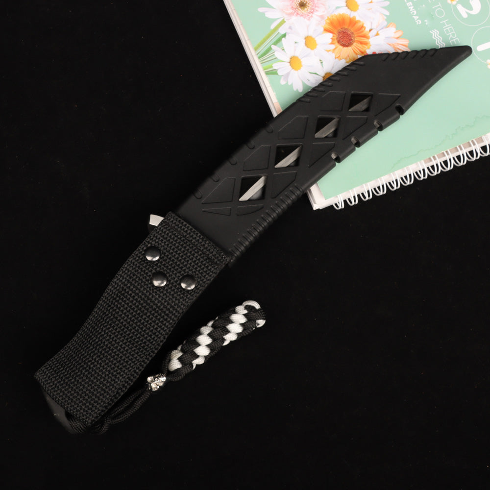 Skull Emblem, Collector's Knife, Long Straight Knife（Second-hand inventory collectible knives)