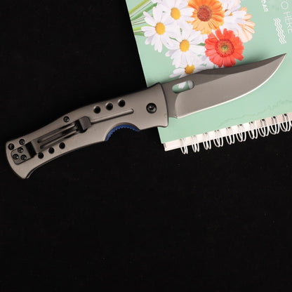 Outdoor Survival steel Military Hunting Camping Full Saber Rescue folding knife（Second-hand inventory collectible knives)