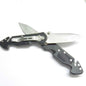 tactical hunting survival military pocket Folding knife with Secant blade（Second-hand inventory collectible knives)