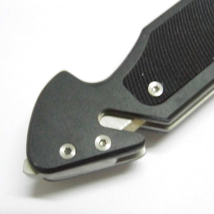 tactical hunting survival military pocket Folding knife with Secant blade（Second-hand inventory collectible knives)