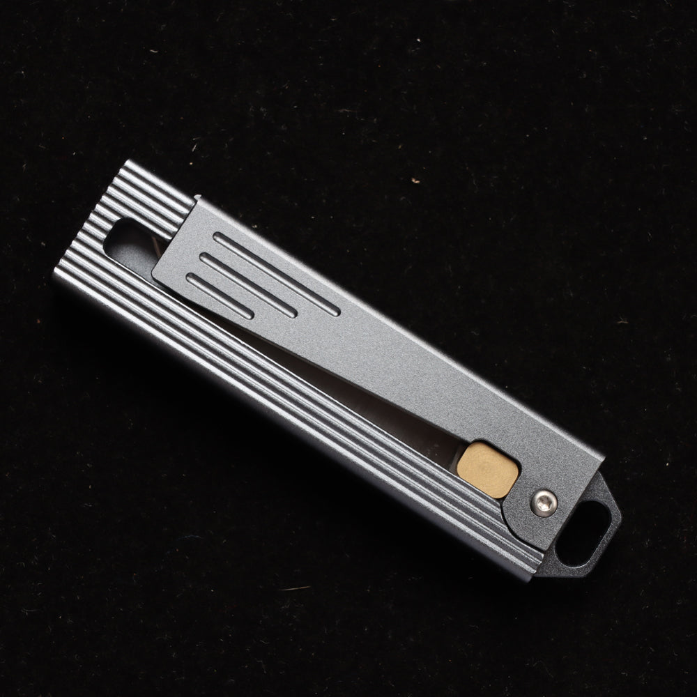 MASALONG D2 steel gravity knife, sharp mechanical knife, portable keychain, unboxing knife, self-defense kni271
