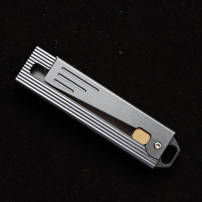 MASALONG D2 steel gravity knife, sharp mechanical knife, portable keychain, unboxing knife, self-defense kni271
