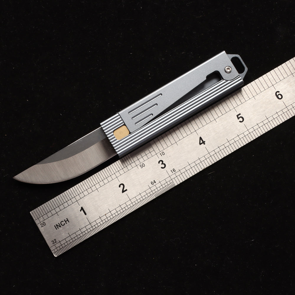 MASALONG D2 steel gravity knife, sharp mechanical knife, portable keychain, unboxing knife, self-defense kni271