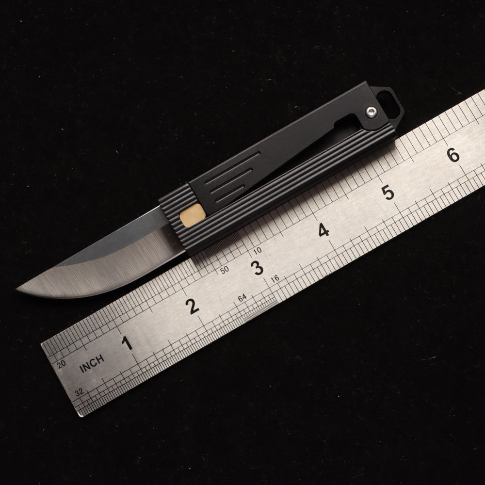 MASALONG D2 steel gravity knife, sharp mechanical knife, portable keychain, unboxing knife, self-defense kni271