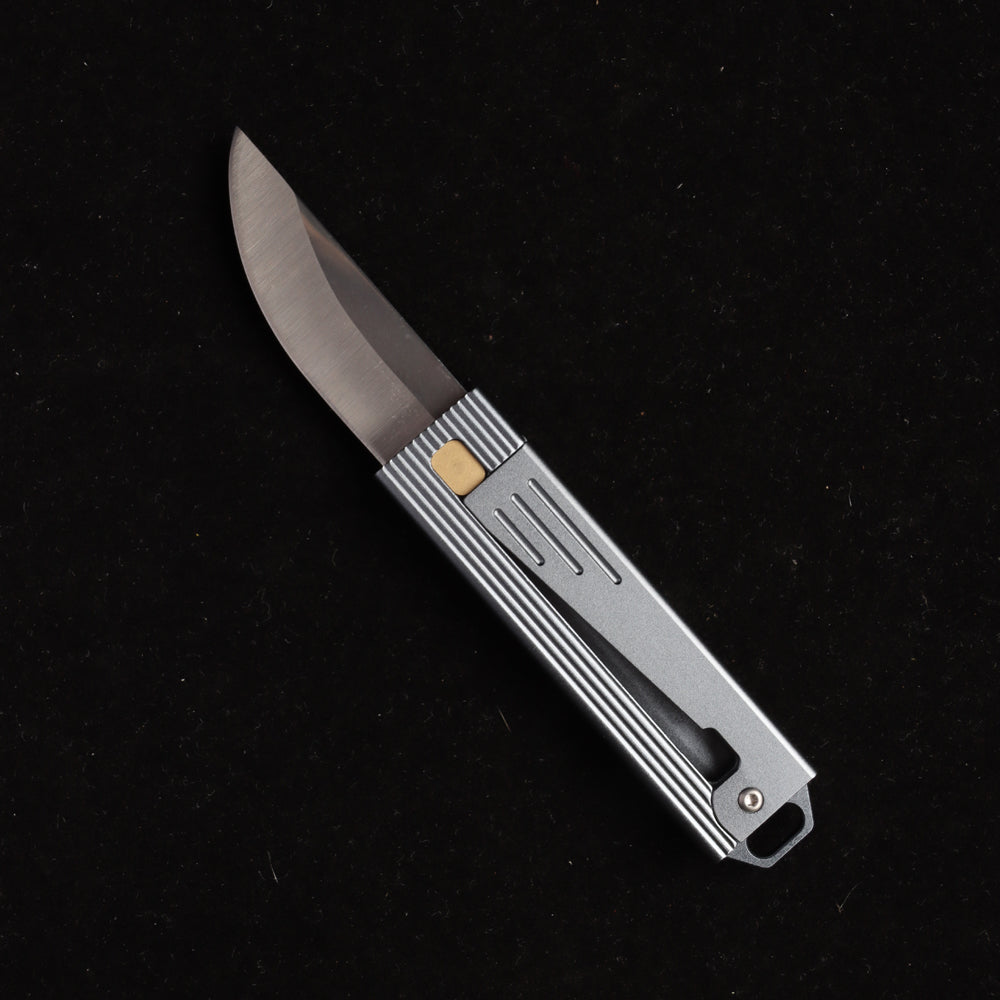MASALONG D2 steel gravity knife, sharp mechanical knife, portable keychain, unboxing knife, self-defense kni271