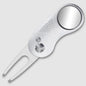 MASALONG Folding Golf Divot Tool - Spring-Assisted Lawn Repair Fork