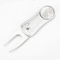 MASALONG Spring Folding Golf Divot Tool - Aluminum Alloy Green Repair