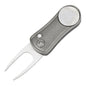 MASALONG Spring Folding Golf Divot Tool - Aluminum Alloy Green Repair