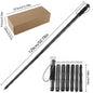 Aluminum alloy hiking stick, walking stick, outdoor hiking, folding, multifunctional, stretchable, lightweight stick Walking & Trekking Sticks