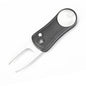 MASALONG Spring Folding Golf Divot Tool - Aluminum Alloy Green Repair