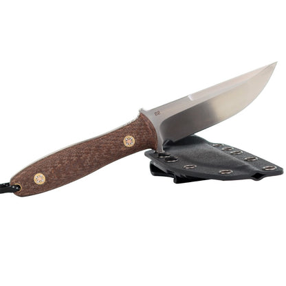 Linen handle straight knife, stainless steel straight knife, multi-functional tactical knife, high hardness self-defense knife, camping knife sos-004