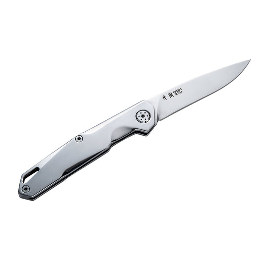 MASALONG Kni142 Tactical Survival Pocket Knife Caça Camping Blade VG10 Damasco Aço Ferramentas de Resgate Facas Dobráveis ​​Portáteis 