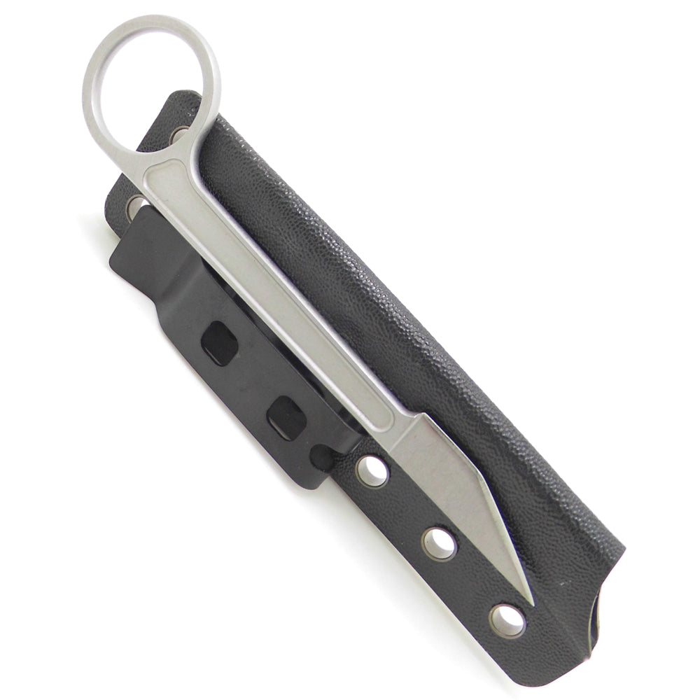 MASALONG M127 Full Tang Fixed Blade Paper Cutter Tactical Hunting Hole Straight Knife