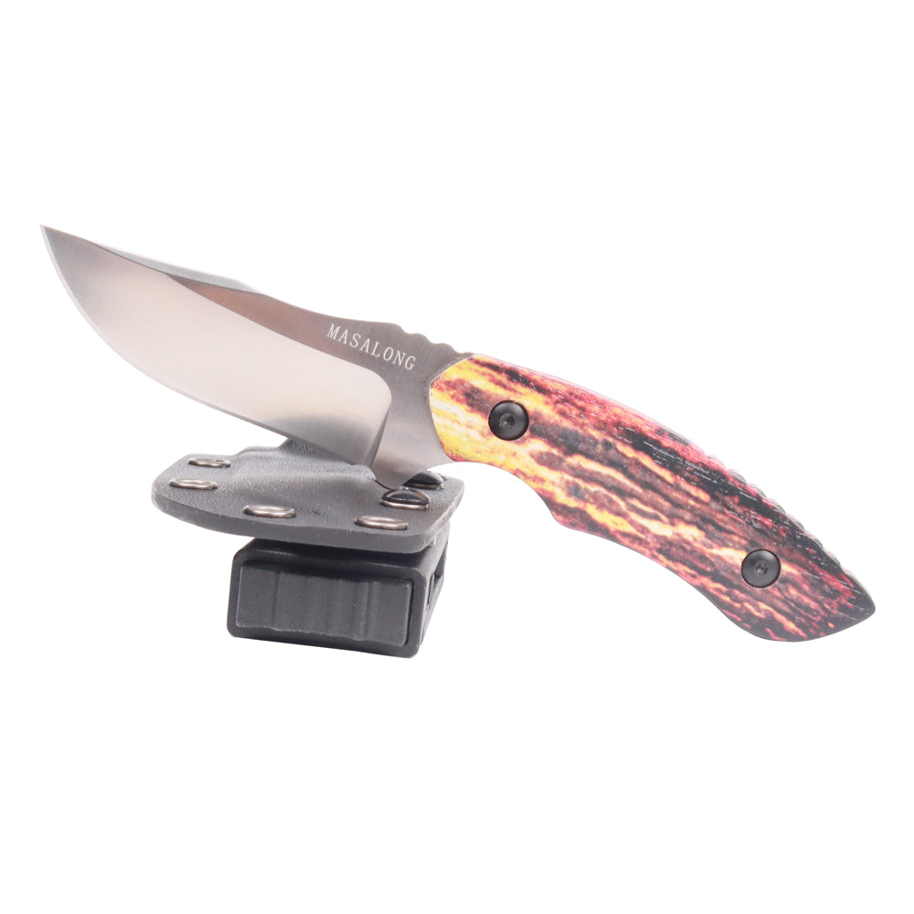 Masalong small fixed High-carbon steel hunting knife