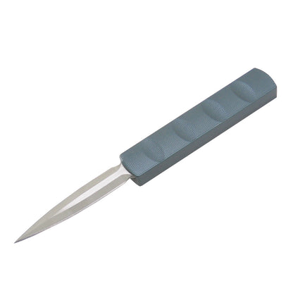 MASALONG KNIZD-176 Navaja de bolsillo para acampar al aire libre, con resorte, de Counter Strike, de salto recto, herramientas de rescate de alta dureza