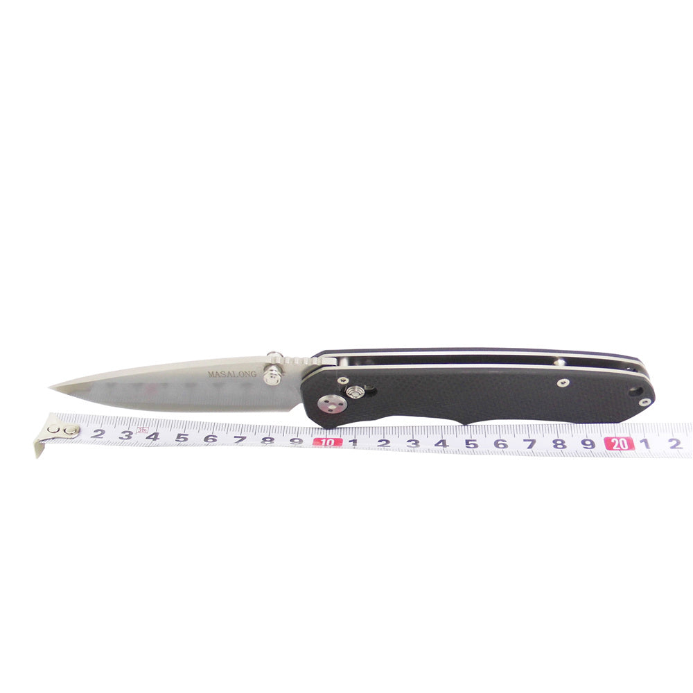 MASALONG Kni179 Folding Knife High Quality Tactical Survival Knives Hunting Camping Blade