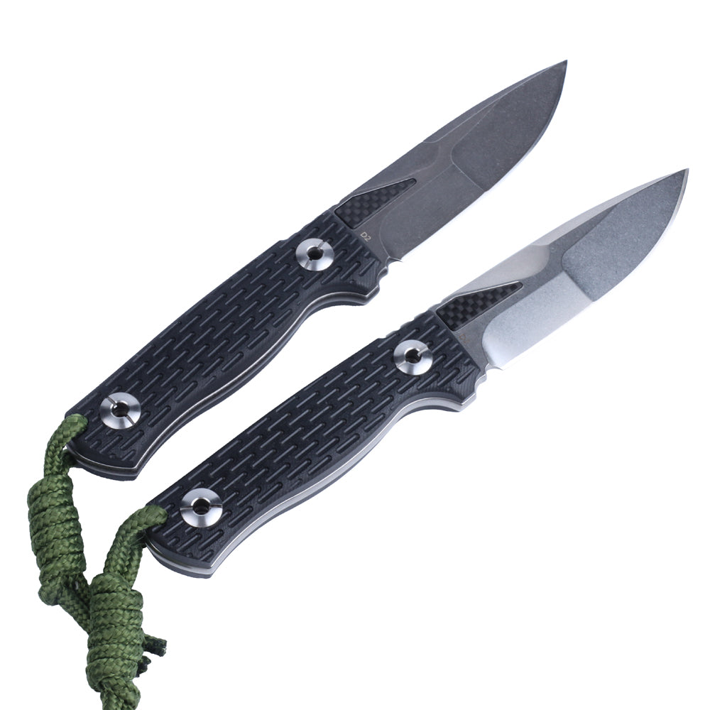 MASALONG kni244 Super Hard Tactical Outdoor Camping D2 facas de lâmina fixa de aço
