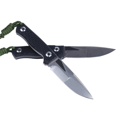 MASALONG kni244 Super Hard Tactical Outdoor Camping D2 facas de lâmina fixa de aço