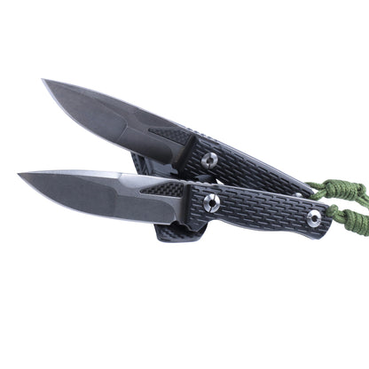 MASALONG kni244 Super Hard Tactical Outdoor Camping D2 facas de lâmina fixa de aço