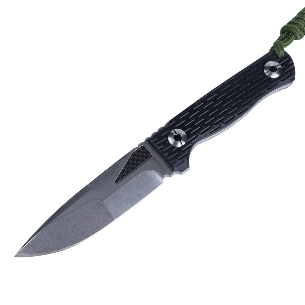 MASALONG kni244 Super Hard Tactical Outdoor Camping D2 facas de lâmina fixa de aço