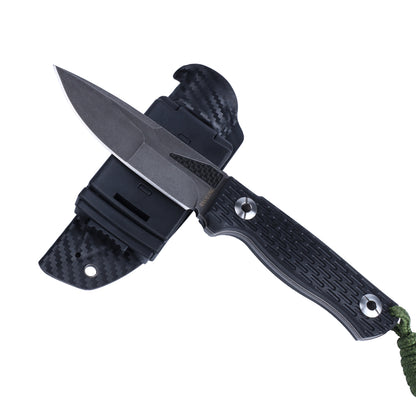 MASALONG kni244 Super Hard Tactical Outdoor Camping D2 facas de lâmina fixa de aço