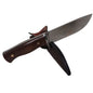 Cuchillo de hoja fija de acero D2 de 9 pulgadas para supervivencia y caza MASALONG KNI197 