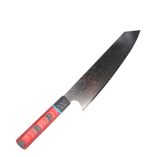MASALONG Kitchen 3 Knife Laser Damascus Cooking Tools High Quality Steel Slicing Butcher Chef Knives