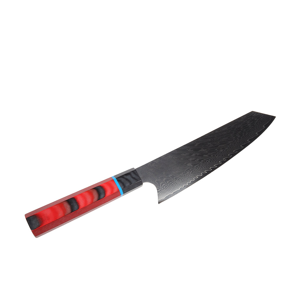 MASALONG Cozinha 3 Facas Laser Damasco Ferramentas de Cozinha Aço de Alta Qualidade Facas de Açougueiro Chef 