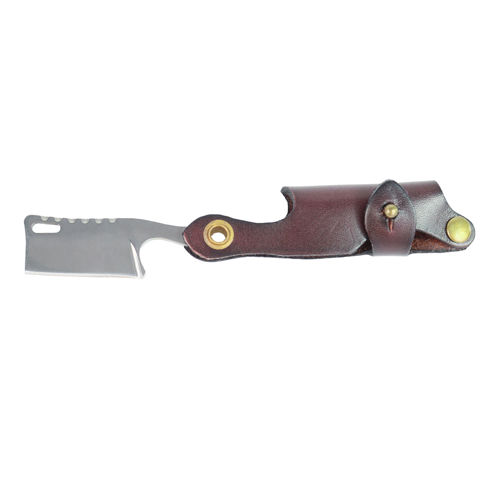 MASALONG Mini EDC folding razor, D2 steel small knife key ring, convenient for daily use kni203