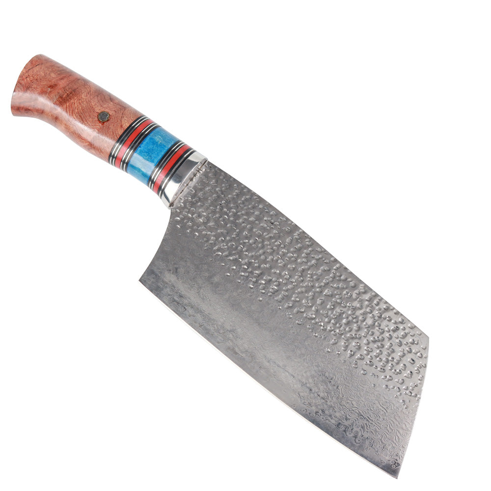 Stainless Steel Damascus Chef's Knife Meat Cleaver Cooking Knife