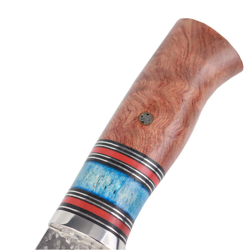 Faca de cutelo de cozinha Masalong High-end Damascus m123 (B)